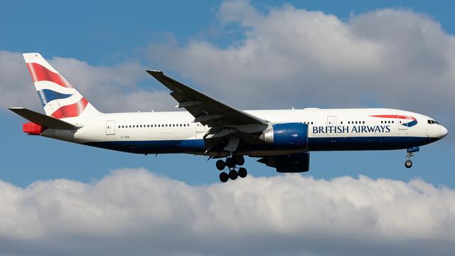 G-VIIA:Boeing 777-200:British Airways
